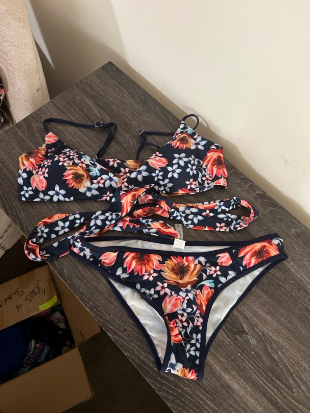 Cupshe Floral Bikini